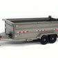 Weiss Brothers WBR035-1404 1:50 Grey PJ Trailers 83" Low-Pro High Side Dump (DM)