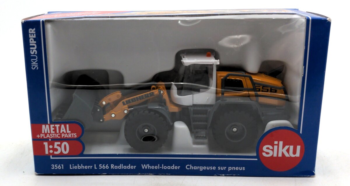 Siku 3561 1:50 Scale Liebherr L 566 Radlader Wheel Loader