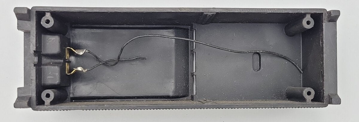 American Flyer 283T-1 Chicago and Northwestern Black Plastic Tender Shell