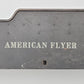 American Flyer 300T-2 S Scale "Reading Lines" Stamped Metal Tender Shell