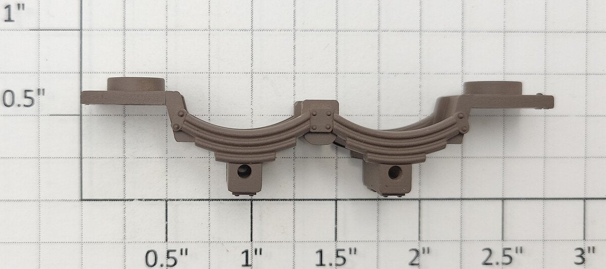 S-Helper 655-03-01-B TOFC Brown Truck Leaf Spring Detail