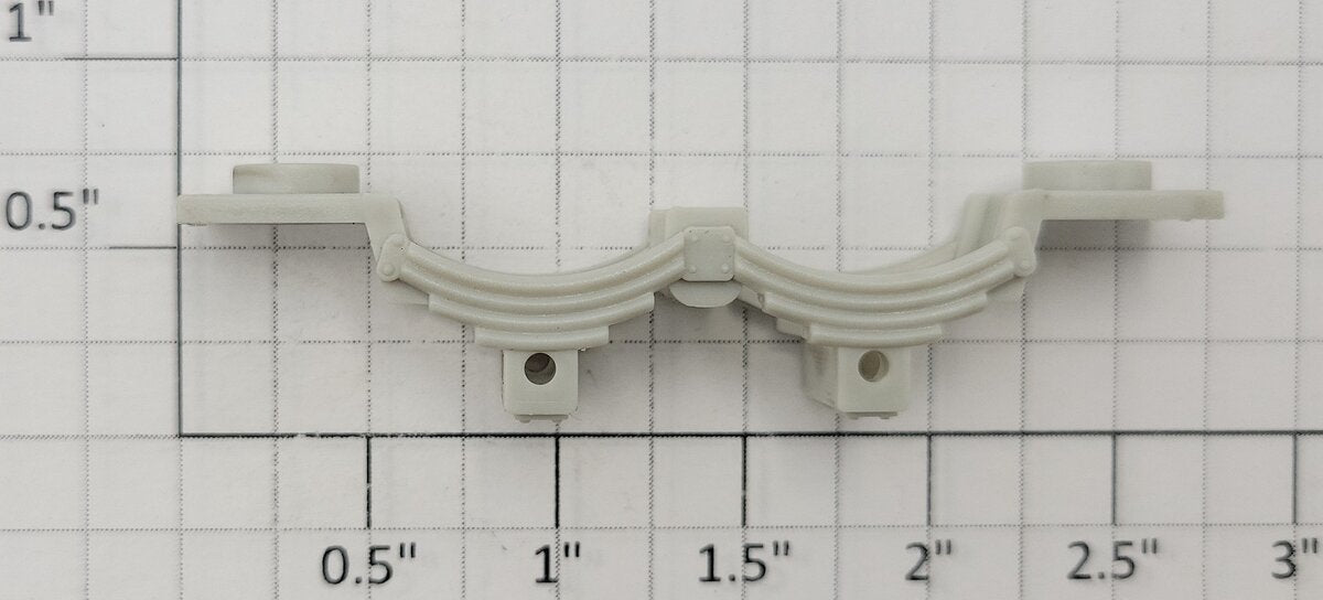 S-Helper 655-03-01-G TOFC Gray Truck Leaf Spring Detail