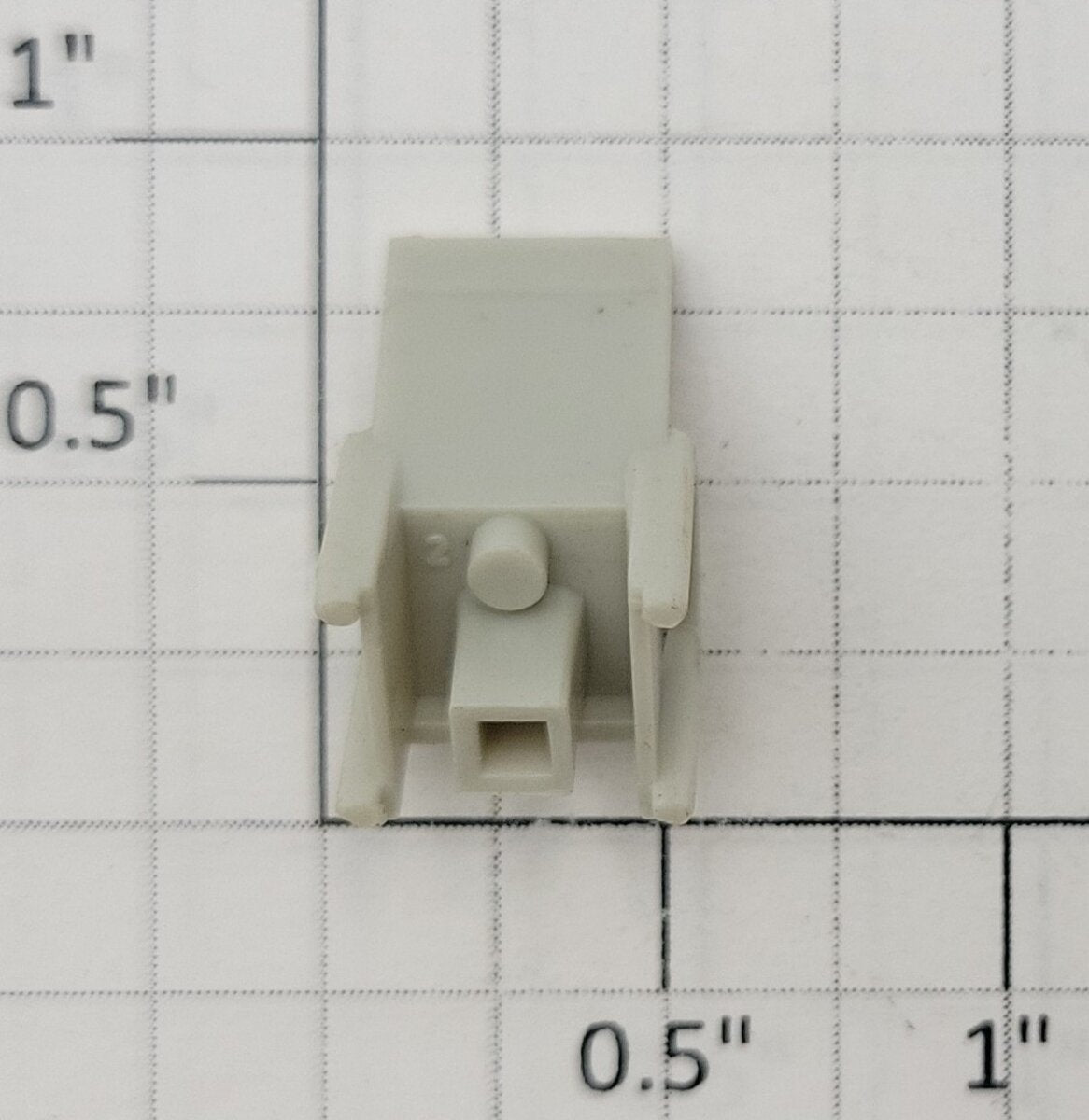 S-Helper 650-05-03 Unpainted Plastic Caboose Chair