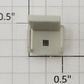 S-Helper 650-05-11 Unpainted Plastic Caboose Chair with Hole