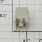 S-Helper 650-05-11 Unpainted Plastic Caboose Chair with Hole