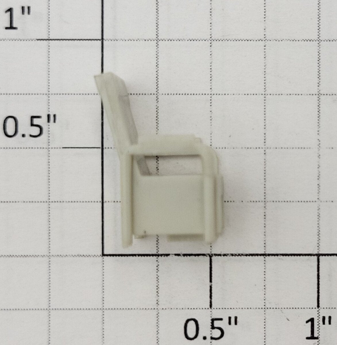 S-Helper 650-05-11 Unpainted Plastic Caboose Chair with Hole