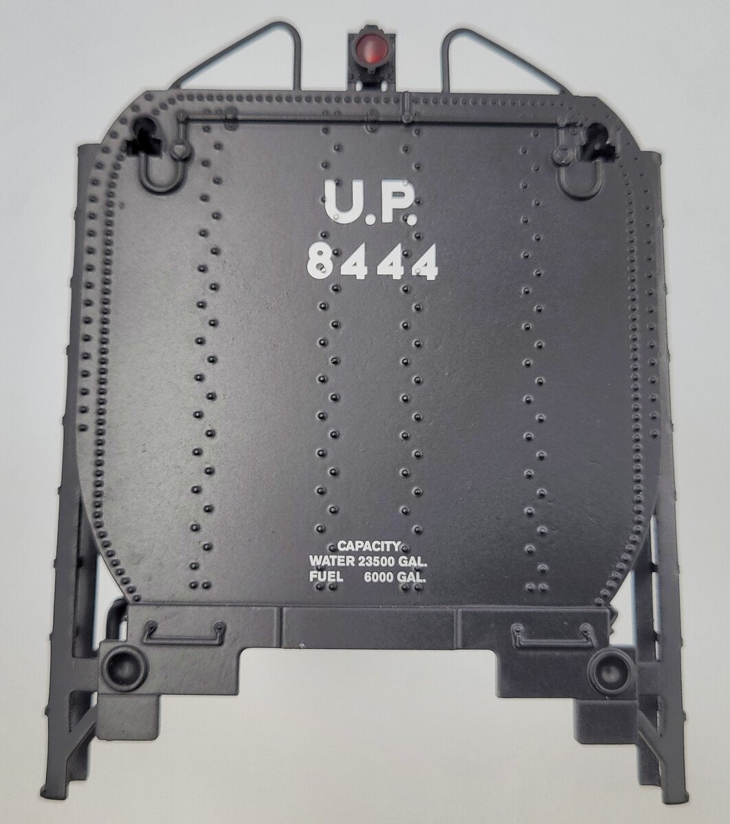 Lionel 2808-T02 Black Metal UP FEF-3 Steam Loco Tender Shell Assembly #8444