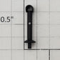 S-Helper 650-06-06-BK Black Plastic Caboose Smoke Stack