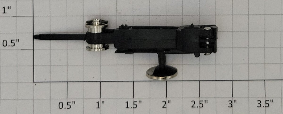 K-Line K2600-15-01/02 O Gauge Coupler Arm Assembly w/ Truck Stud & E Ring