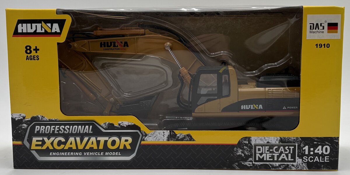 Hui Na Toys 1910 1:40 Professional Excavator Model