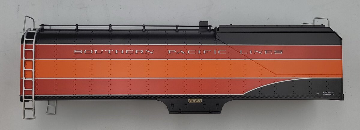 Lionel 83196-T02 Orange Metal Southern Pacific Lines GS-4 Tender Shell #4444