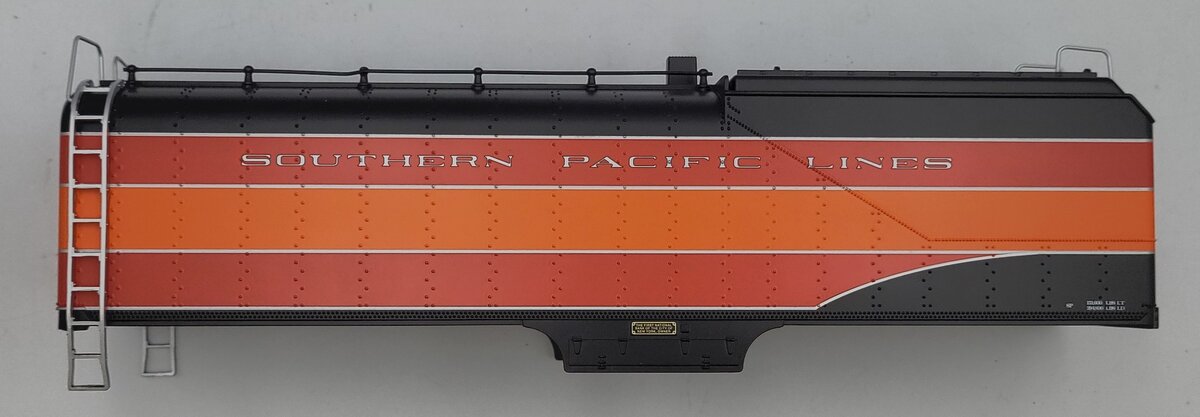 Lionel 83193-T02 Orange Southern Pacific Lines GS-4 Steam Tender Shell #4449