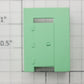 S-Helper 650-04-03-A Aquamarine Painted Caboose Restroom Door