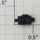 S-Helper 650-06-01 Black Plastic Generator Bracket