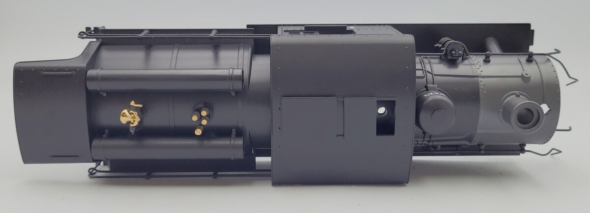 Lionel 82415-2 Black Die Cast DL&W Lionchief Camelback 4-6-0 Boiler Shell #1035
