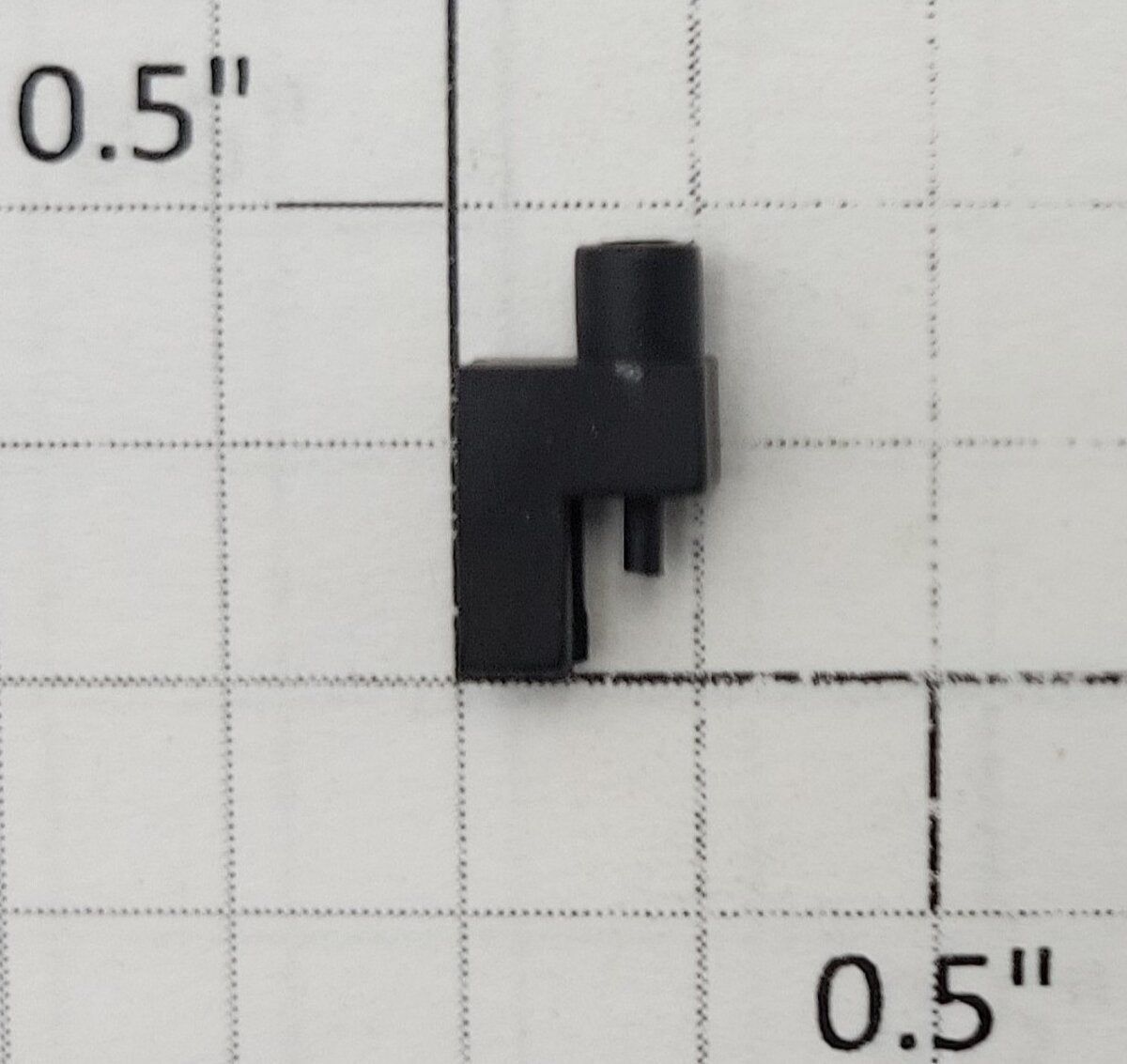 S-Helper 650-06-04 Black Plastic Smoke Stack Part I