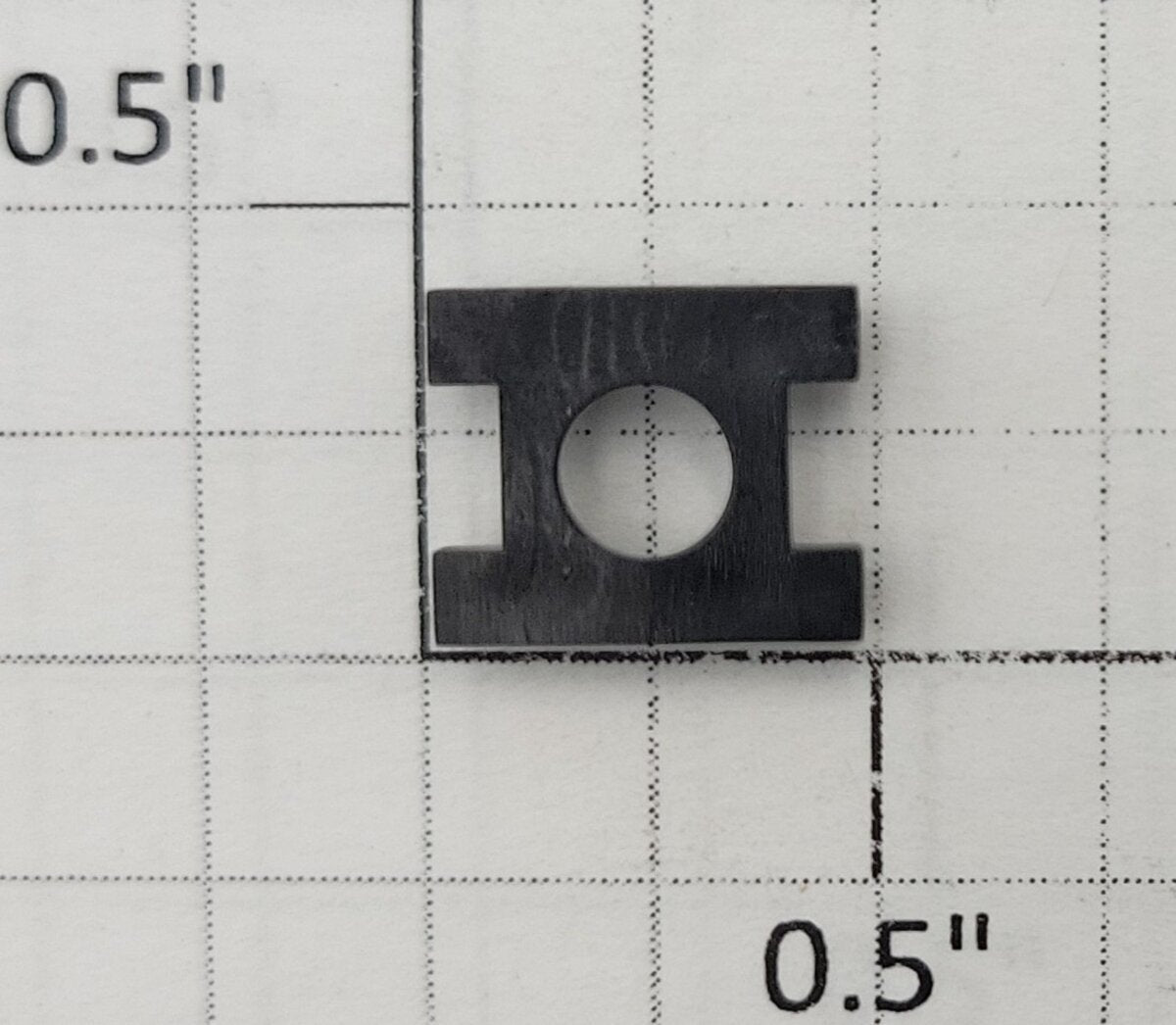 S-Helper 650-09-03 Black Plastic Pad