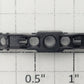 S-Helper 650-09-02 S Scale Black Plastic Truck Bolster