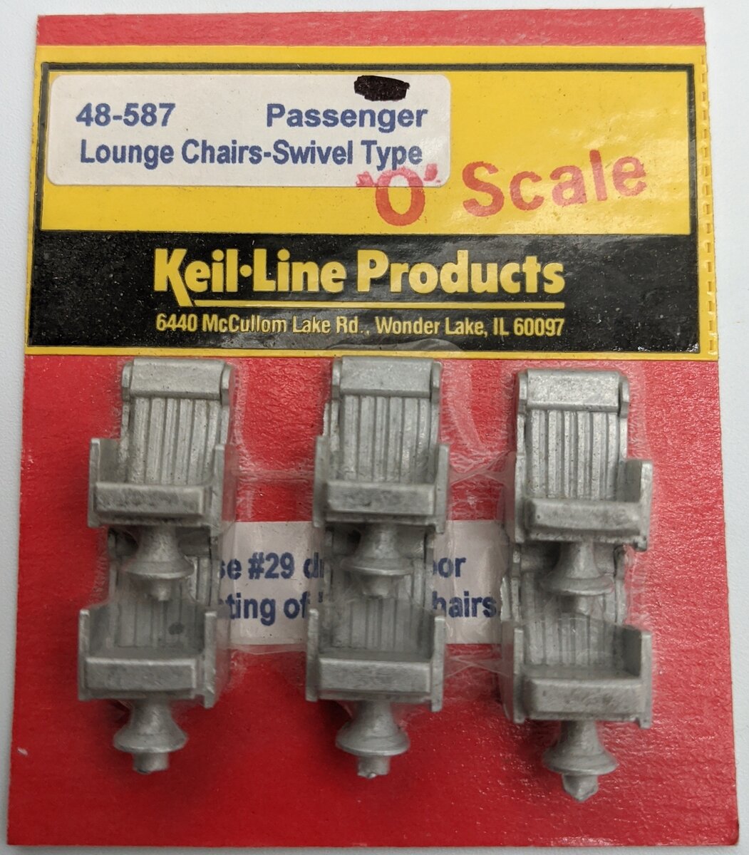 Keil-Line Products 48-587 O Passenger Lounge Chairs Swivel Type