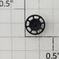 S-Helper 650-07-04-BK Black Caboose Plastic Brake Wheel