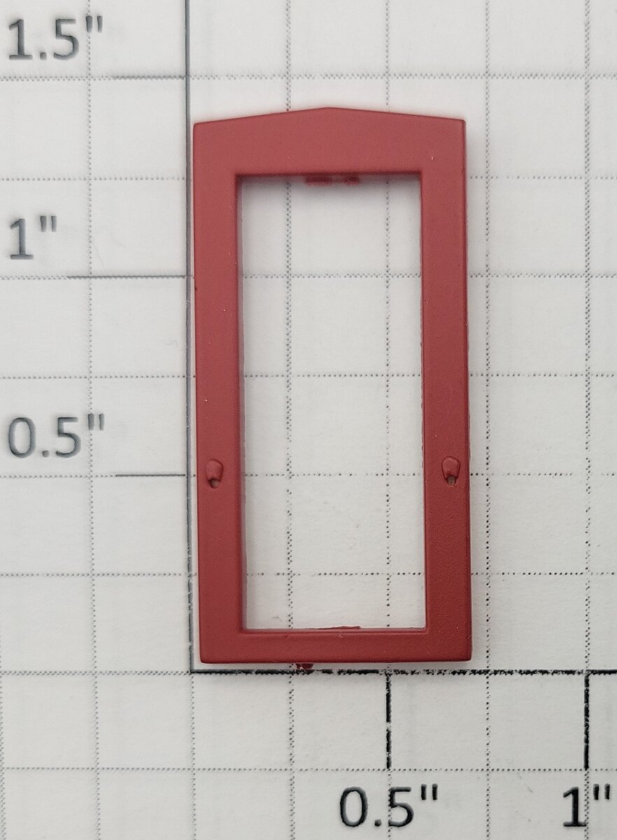S-Helper 650-05-09-DR Dark Red Door Frame