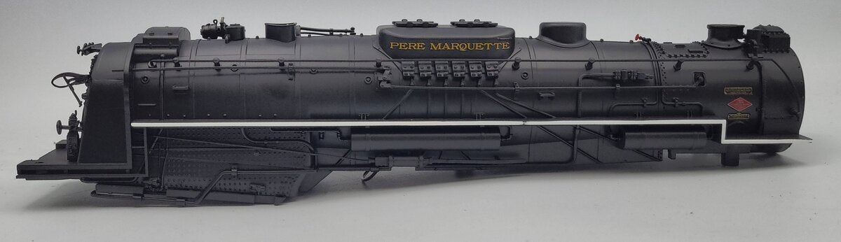 Lionel 11456-7 Black Diecast Pere Marquette Berkshire 2-8-4 Steam Loco Shell