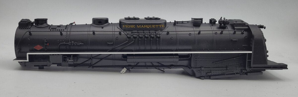 Lionel 11456-7 Black Diecast Pere Marquette Berkshire 2-8-4 Steam Loco Shell