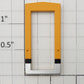 S-Helper 650-05-09-HYSB Harvest Yellow / Silver / Black Door Frame
