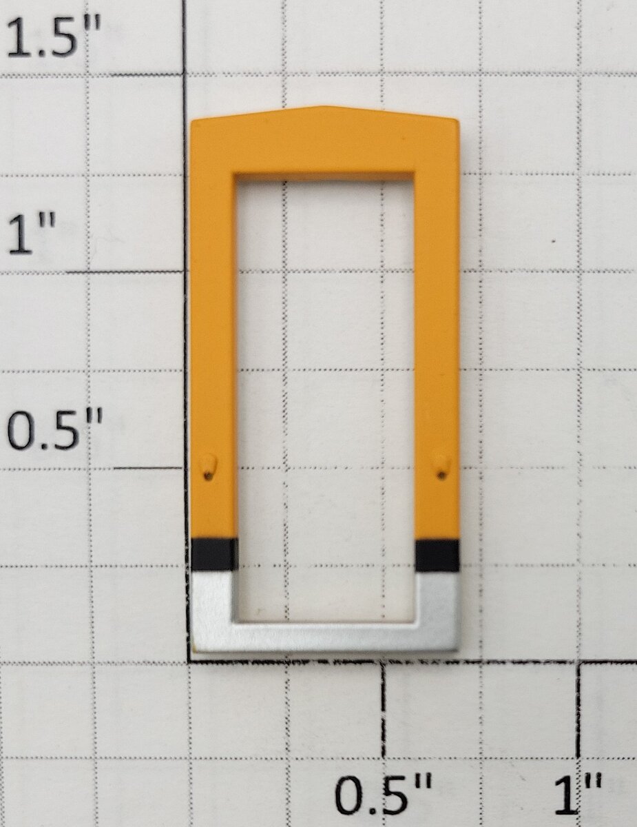 S-Helper 650-05-09-HYSB Harvest Yellow / Silver / Black Door Frame