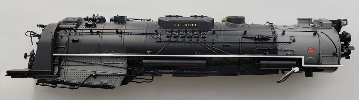 Lionel 11454-7 N.Y.C & ST.L Nickel Plate Road Berkshire Steam Loco Shell #759