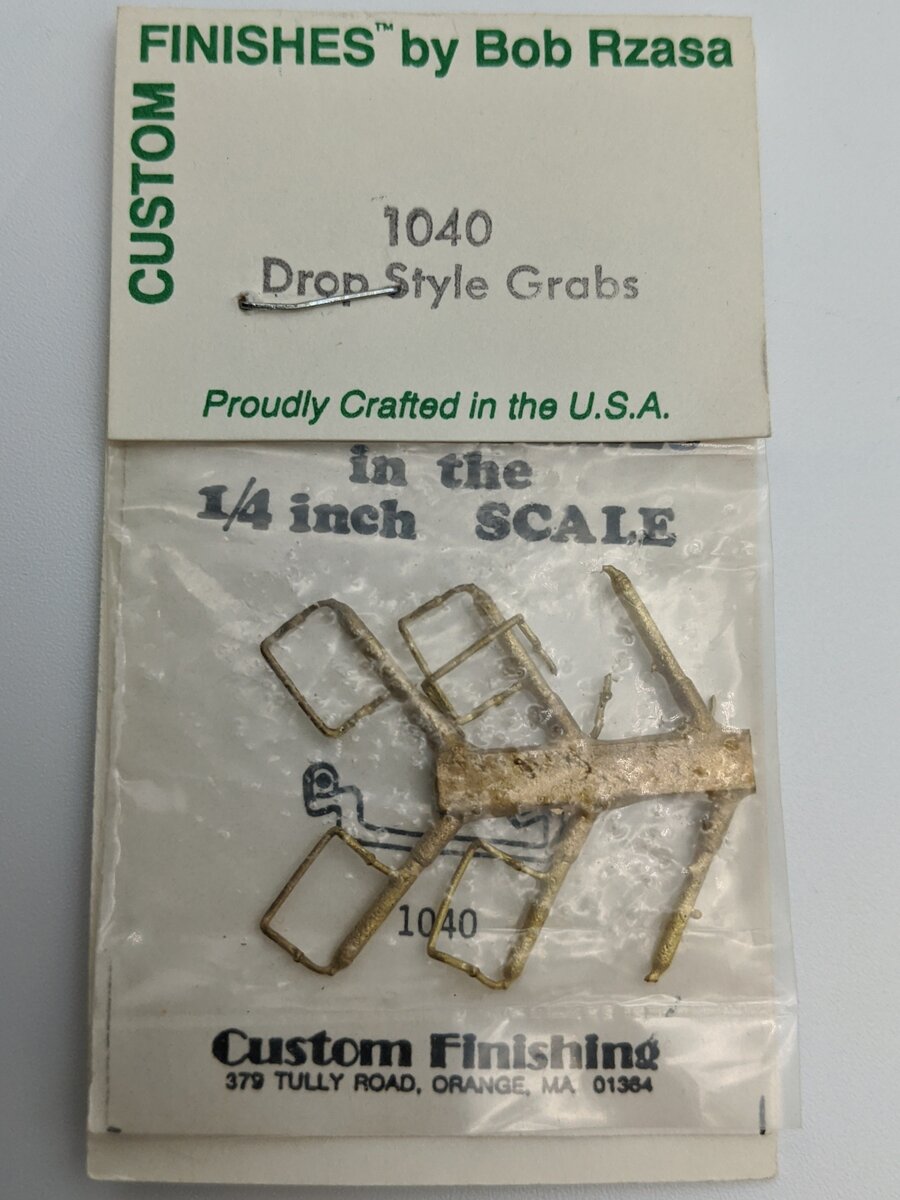Custom Finishing 1040 O Drop Style Grabs