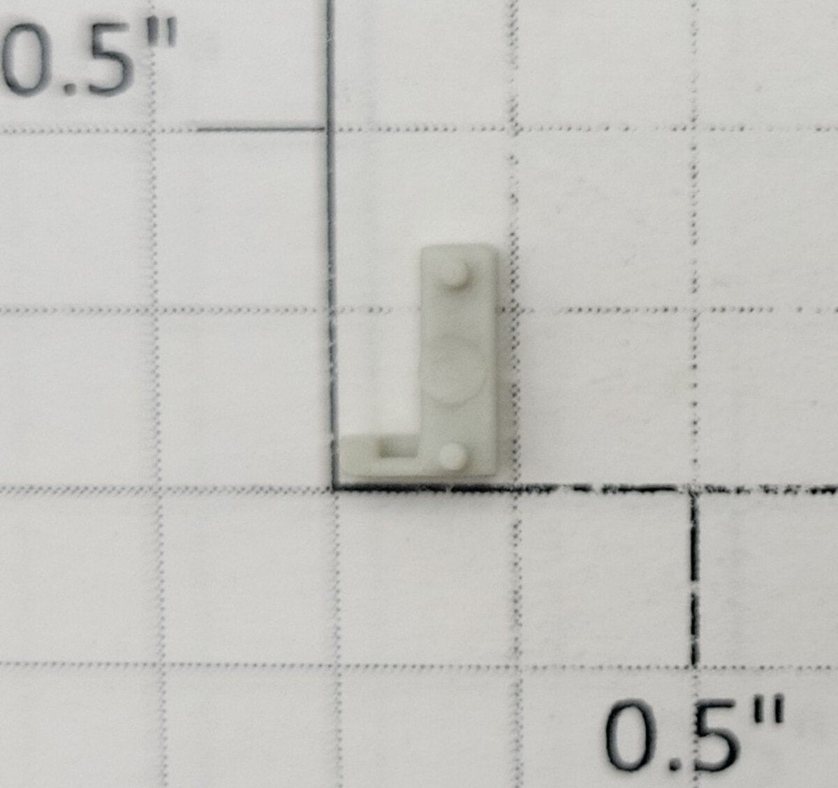 S-Helper 650-05-08 Unpainted Plastic Door Fix Plate II