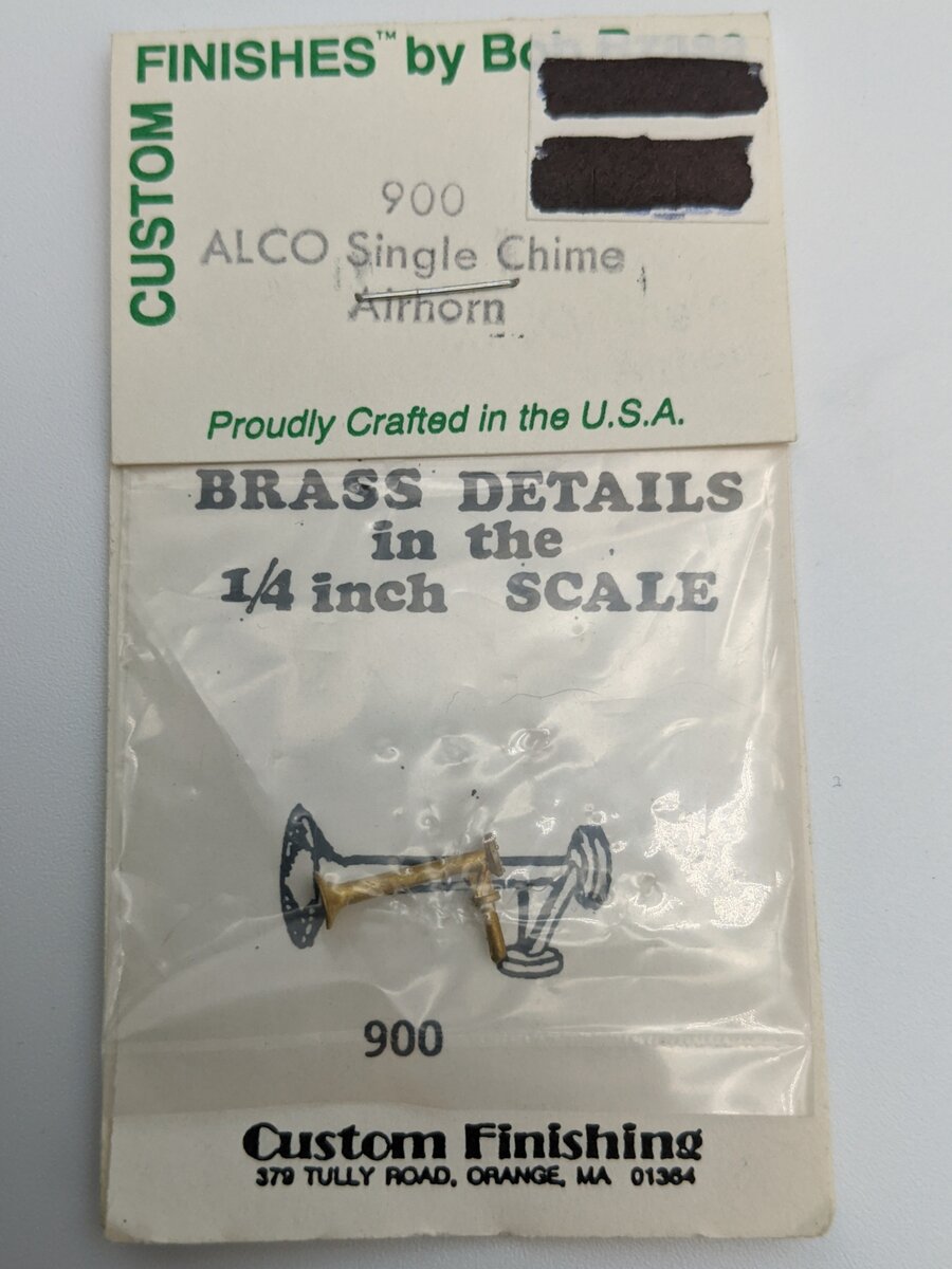 Custom Finishing 900 O ALCO Single Chime Airhorn