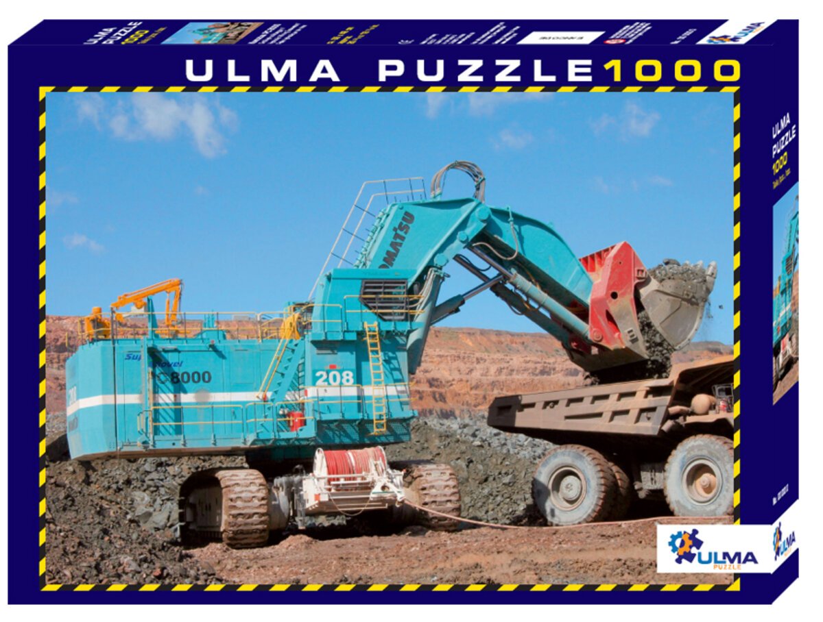 ULMA 1110 Komatsu PC 8000 Mining Excavator 1000 Piece Puzzle