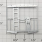 S-Helper 650-07-01-S Silver Caboose End Railing