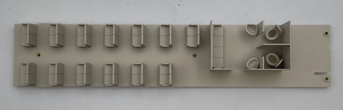 Lionel 82560-4 Gray Southern Streamlined Passenger Car Seating & Bath Interior