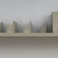 Lionel 82560-4 Gray Southern Streamlined Passenger Car Seating & Bath Interior