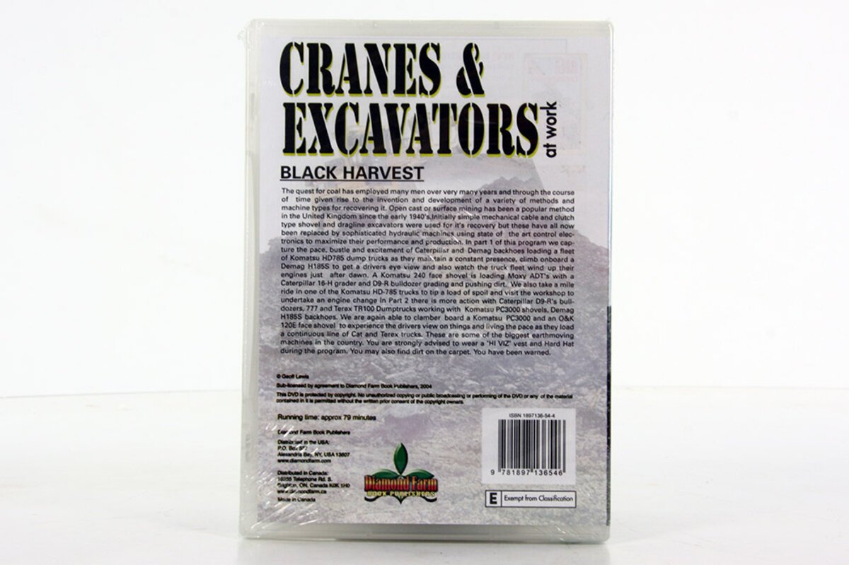 Diamond Farm Cranes & Excavators At Work-Black Harvest The Quest For Coal Part 2