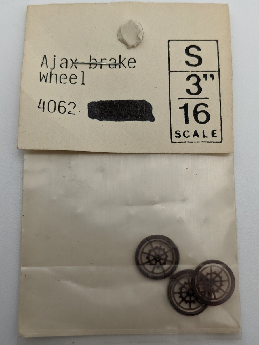 Grandt Line 4062 S Ajax Brake Wheel (3-Pack)