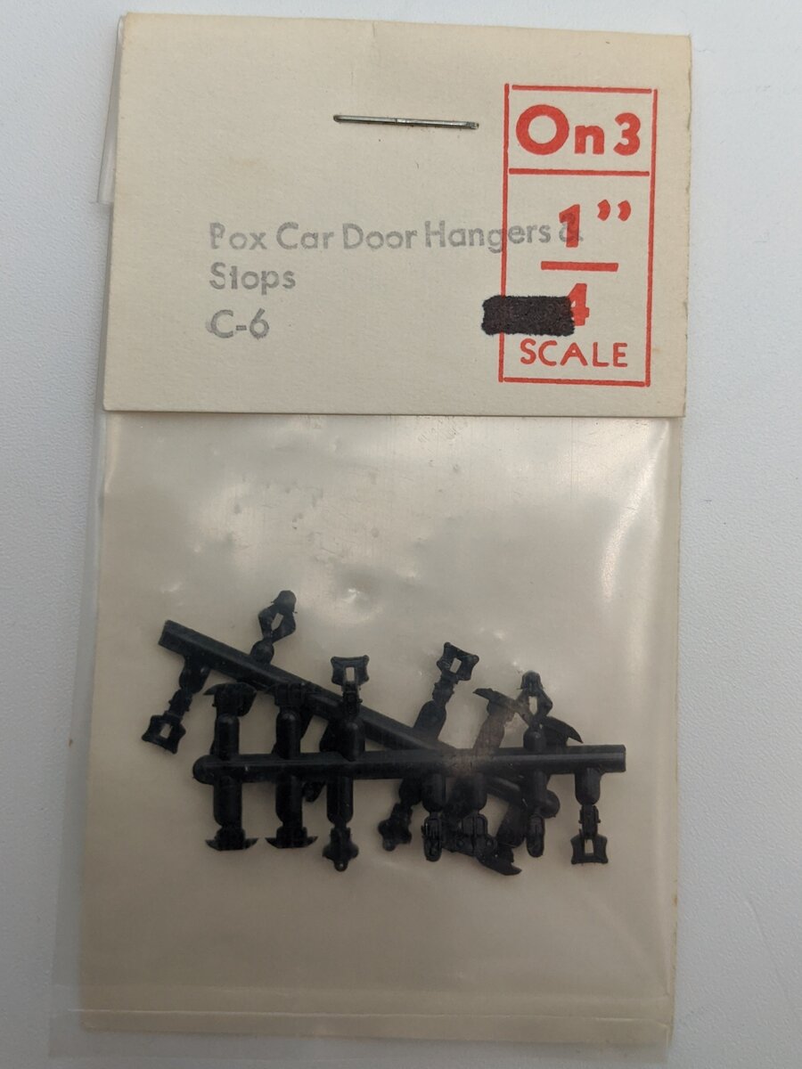 Grandt Line C-6 On3 Box Car Door Hanger Stops