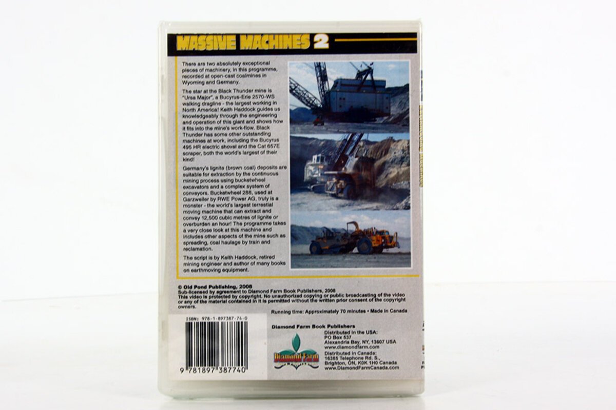 Diamond Farm Massive Machines 2-Massive Earthmoving Machines Part 2 DVD