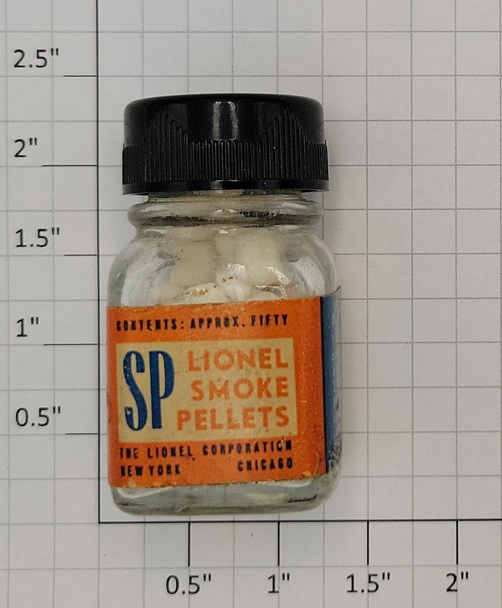 Lionel SP-1 Bottled Lionel Smoke Pellets (Box of 12)