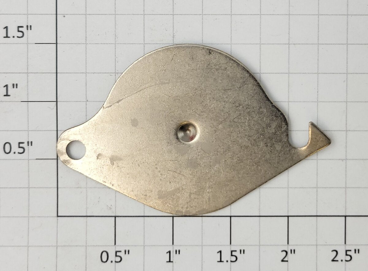 Lionel 2333-129 Blank Battery Cover Plain Swivel Plate