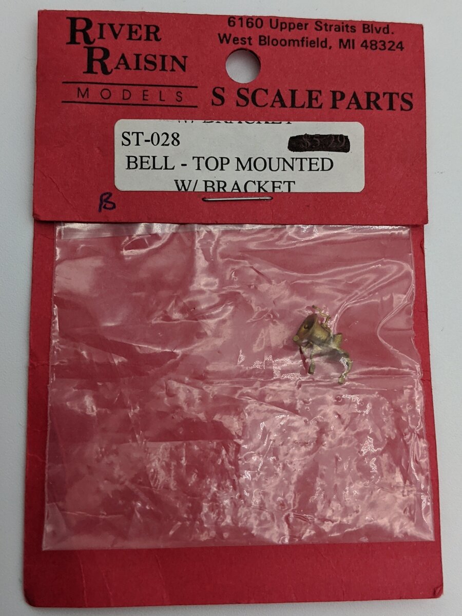 River Raisin Models ST-028 S Bell Top Mounted With Bracket