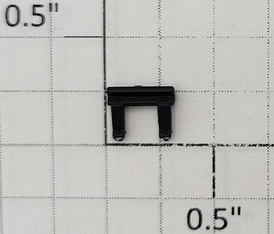 S-Helper 650-05-04-BK Black Plastic Running Board Bracket Mount