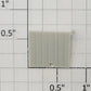 S-Helper 654-05-03 Unpainted Plastic Left End Decker