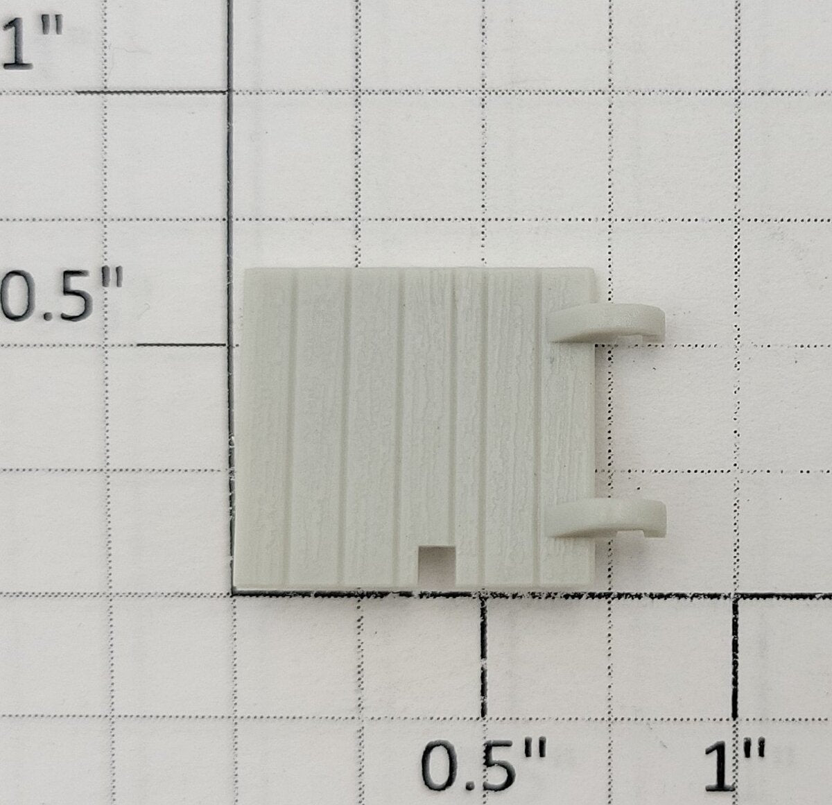 S-Helper 654-05-08 Unpainted Plastic Left End Deck with Hinge