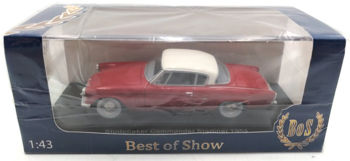 BOS Models 185889 1:43 1953 Studebaker Commander Starliner