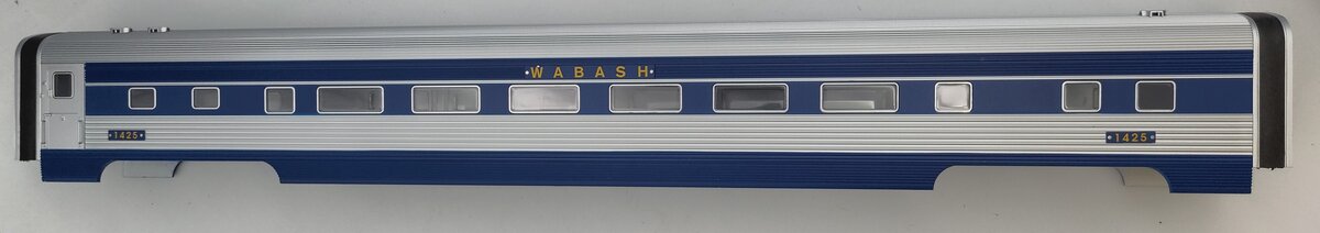 Lionel 82551-2 Wabash Bluebird 21" Streamlined Passenger Combo Car Shell #1425