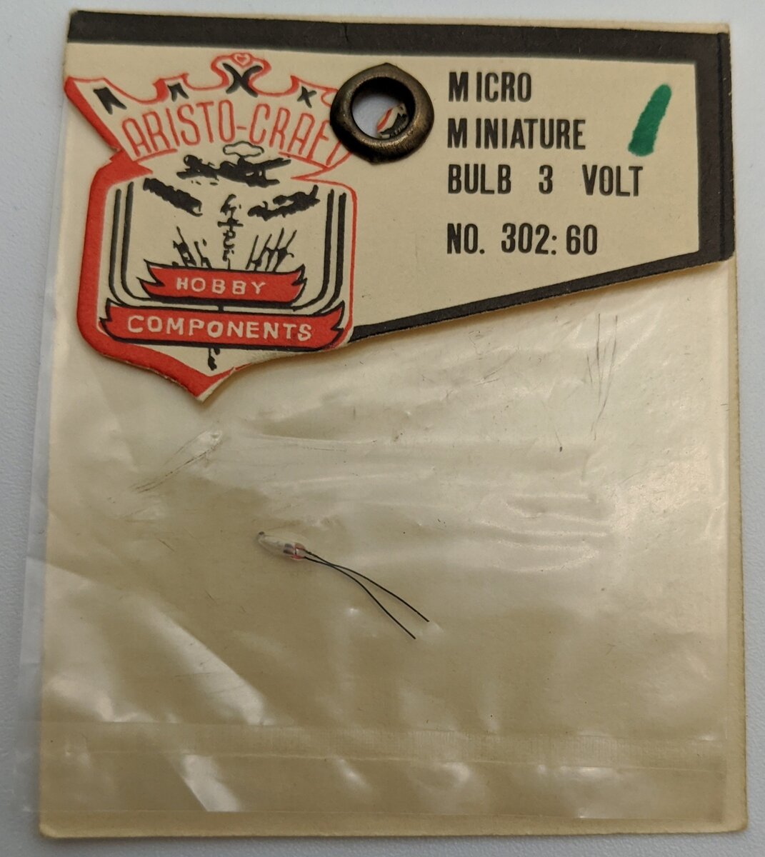 Aristo-Craft 302:60 Micro Miniature Bulb 3 Volt